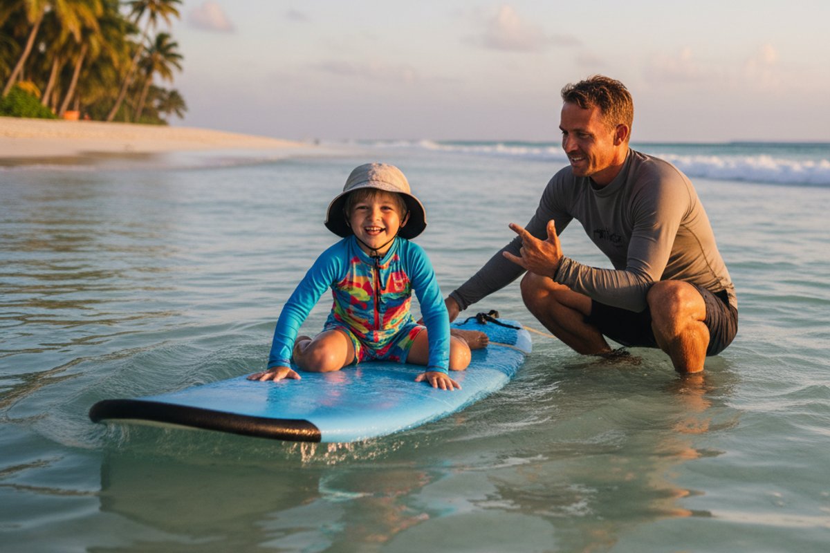 Kids Surf Lesson - 1.5 hours - Rp 300.000